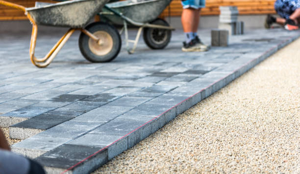 Cobblestone Driveway Installation